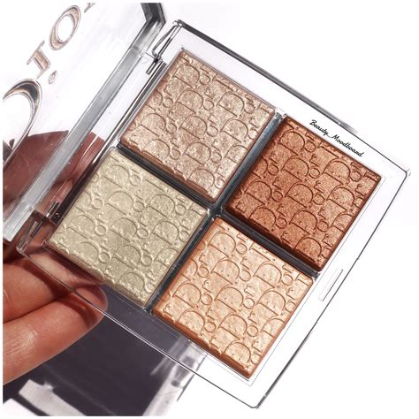 dior backstage highlighter palette 002 glitz|dior makeup palette.